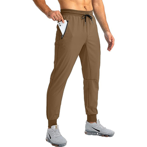 High Quality Gym Joggers Factory Direct Price Track Pants Active Wear Trousers Custom <b>Men</b> <b>Lycra</b> Sweatpants - Product Image 4