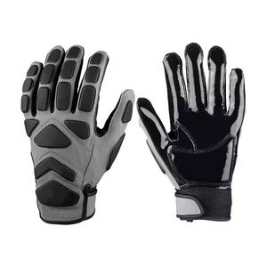 Guantes Personalizados para Fútbol Americano, Suaves, Cómodos, Duraderos, Transpirables, para Entrenamiento y Partidos - Product Image 1