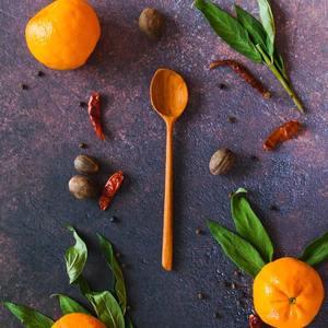 Cucharas de Madera Talladas a Mano, Mini Cucharas de Servir con Diseño Original, Utensilios Rústicos Hechos a Mano y Idea de Regalo Única - Product Image 4