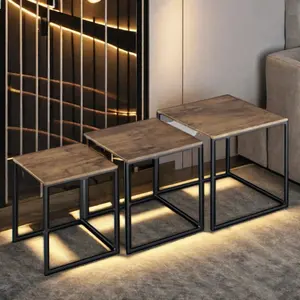 Nid de tables de style contemporain Design moderne pour meubles de maison Modèle STS152-2
