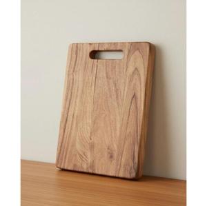 Natural Finish Wooden Cheese Board Pizza Cheese Tray Multifunctional Design Real Acacia Wooden Chopping Board Wall <b>Mount</b> Design - Product Image 6