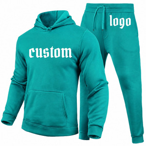 Best Quality Sports Wear Jogging Suit <b>Tracksuits</b> Custom Made Logo Printed Gym <b>Tracksuit</b> Solid Color OEM Service - Product Image 4