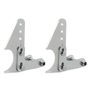 Adjustable Steel Shock Mount Brackets for 3\" Axle Tubes Universal Coil Over Rear Lower Kit for Truck Suspensions - Product Image 3
