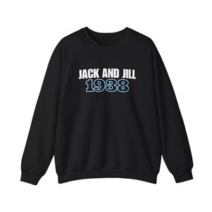 เสื้อสเวตเชิ้ตคอกลมผู้ชาย Jack and Jill ปี 1938 ผ้าฟลีซอุ่นนุ่ม สกรีนโลโก้ได้ เสื้อพูลโอเวอร์ลำลอง แขนยาว แฟชั่นสำหรับผู้ชาย - Product Image 2