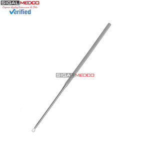 เครื่องมือสแตนเลสแบบใช้มือ ขนาดเล็ก # สายรัดหูแบบยืดหยุ่นสำหรับการผ่าตัดทั่วไป ขนาด 1.2 มม. x 3 มม. ยาว 16 ซม. สวมใส่สบาย กระชับพอดี - Product Image 4