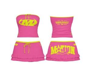 Conjunto Corto Sexy y Ajustado Personalizado para Mujer, Top Tubo Moderno, Pantalones Cortos Deportivos Transpirables, Conjunto Deportivo para Yoga y Ejercicio - Product Image 4