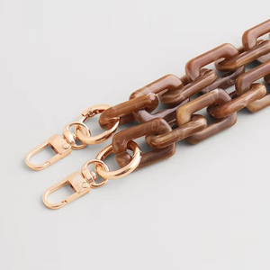 High End Resin Chain Necklace Luxury Fashion Jewelry for Women Elegant Statement Accessories Offset Handmade Waterproof - Product Image 1