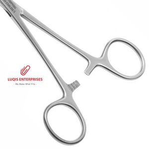 Pinza Pedicular Wertheim-Cullen de Acero Quirúrgico Inoxidable con Mordazas Curvas Dentadas de 9.25” (23.5 cm) para Uso General Cardiovascular - Product Image 3