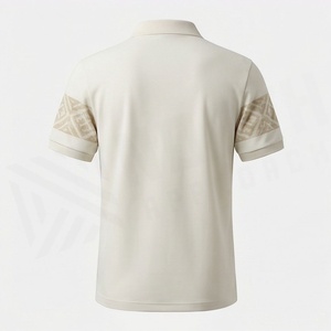 เสื้อโปโลพิมพ์ลายตามสั่งสำหรับผู้ชาย คุณภาพดี ดีไซน์ใหม่ ผ้าฝ้าย ไซส์ใหญ่ แขนยาว ระบายอากาศได้ดี เสื้อยืดสีตามสั่ง - Product Image 2