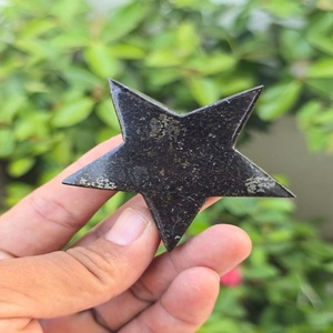 Nuummite de Súper Calidad, Cristal Natural en Forma de Estrella, Piedra Semipreciosa para Joyería, Meditación, Hermosas Gemas al por Mayor - Product Image 4