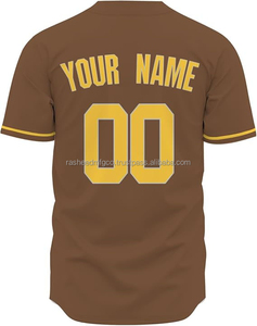 Maillot de baseball personnalisé par sublimation pour hommes maillot de baseball personnalisé par sublimation boutonnage personnalisé en gros vierge maillot de baseball - Product Image 2