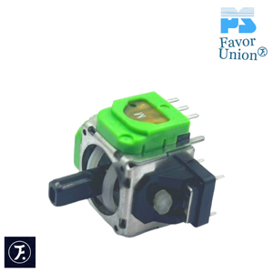 Joystick électromagnétique Favor Union TMR, potentiomètres rotatifs à 5 millions de cycles, rhéostats, 1 gang, plastique, sans fil, compatible - Product Image 3