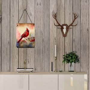 Panneau en métal en aluminium cardinal 12x16 multicolore cuisine barre murale salle de bain Plaque nouveau décor à la maison porte d'entrée impressions suspendues - Product Image 3