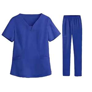 Uniforme Médico Unisex de Punto 100% Algodón para Uso Hospitalario, Uniformes Médicos al por Mayor - Product Image 3