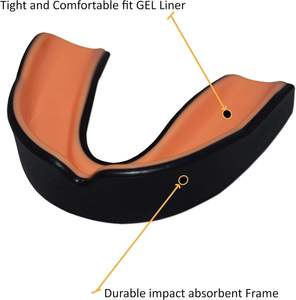 Protège-dents de boxe personnalisé avec logo du meilleur fournisseur, haute qualité, respirant, confortable, pour adultes, entraînement de Taekwondo et arts martiaux - Product Image 2