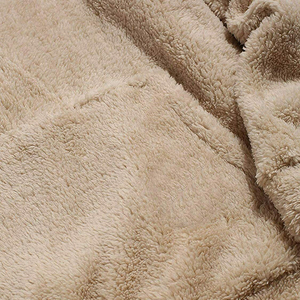 Nouvel arrivage : Sweat-shirts à capuche en polaire Sherpa personnalisés, de qualité supérieure, épais, avec fermeture éclair, 500 GSM - Product Image 5