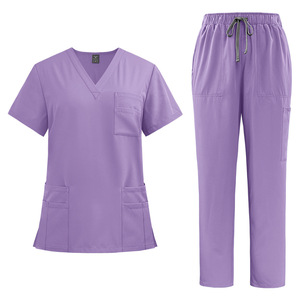 Conjunto de Uniformes Médicos Unisex de Calidad Premium con Cintura Elástica y Pierna Recta, con Tecnología de Detección de Agujas, para Doctores y Enfermeras - Product Image 3