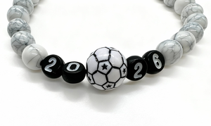 Bracelet de football 2026 Alphabet+Perles - Product Image 5