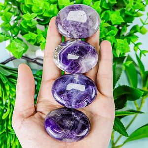 Pierre de palmier en cristal poli Améthyste naturelle Pierre de palmier en améthyste de grande taille pour équilibrer les <span class=keywords><strong>chakras</strong></span> Guérison et <span class=keywords><strong>méditation</strong></span> Reiki - Product Image 2
