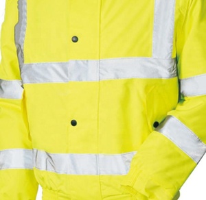 Chaqueta de Trabajo Reflectante de Alta Visibilidad Unisex, Impermeable y Transpirable, Uniforme de Seguridad para Construcción, Carreteras y Uso en Exteriores - Product Image 4