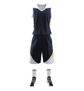 Maillots de basket-ball personnalisés hommes n ° 6 23 votre nom préféré numéro motif Logo brodé saut tir formation rétro hauts - Product Image 4
