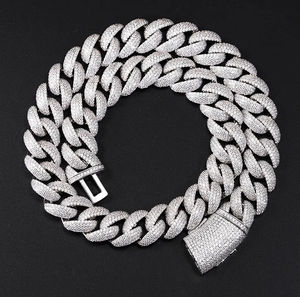 Cadena cubana de eslabones con diamantes de moissanita VVS, estilo hip hop, chapada en plata 925, con probador de diamantes, superventas - Product Image 4