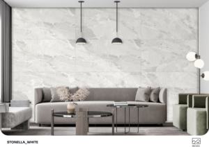 กระเบื้องพอร์ซเลนลายนูนทันสมัย ขนาด 600x1200 มม. 60x120 ซม. 24x48 นิ้ว รูปแบบขนาดใหญ่ สำหรับตกแต่งผนังและพื้นอย่างหรูหรา - Product Image 4