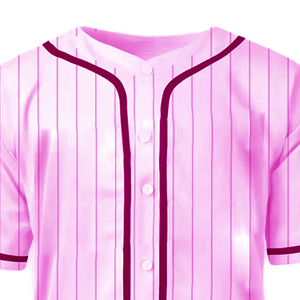 Camiseta Deportiva Transpirable de Béisbol de Poliéster y Algodón, Diseño Personalizado de Secado Rápido, Color Liso, para Equipos, Verano - Product Image 2