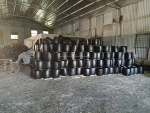 Panier de récolte en caoutchouc recyclé solide fait à la main avec poignées Prix de gros bon marché pour le stockage des fruits et légumes du Vietnam - Product Image 6