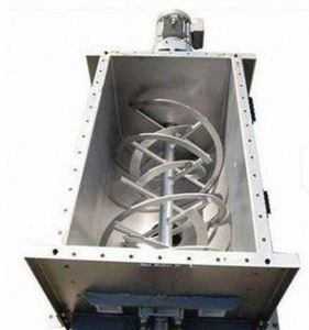 Mezcladora de Tambor de Acero Inoxidable LEW para Productos Químicos, Capacidad de 500L, Entrada Inferior, Motor de Inducción con Calefacción, 220V 1kW - Product Image 3
