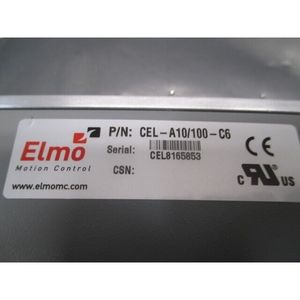 Controlador de Movimiento ELMO CEL-A10/100-C6, Servomotor - Equipo y Piezas de Semiconductores de Confianza de Marca Global - Product Image 1
