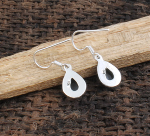 Pendientes de Ónix Negro Natural, Plata de Ley 925, Hechos a Mano, Estilo Vintage, para Bodas, Aniversarios y Fiestas - Product Image 4