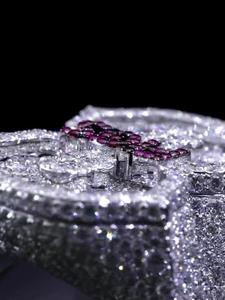 Luxury Platinum Plated Sterling <b>Silver</b> Bezel Set Moissanite Hip Hop Engagement Promise Anniversary <b>Ring</b> for Women <b>Men</b> - Product Image 1