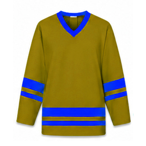 Vêtements d'équipe, design personnalisé, polyester, sublimation, vêtements de sport professionnels, légers, pour l'entraînement et les matchs, style professionnel, maillot de hockey - Product Image 1
