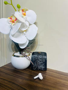 Hot Sale 2024 Hand <b>Tooled</b> Leather Air Pod Case Genuine Leather Sustainable Protective Cover Western Style Air Pod Accessories - Product Image 3