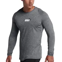 Hot Selling Muscle T Shirts 2021 Men Summer Compression T Shirt men fashion t shirt bodybuilding
