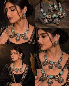 Garantía Comercial: Ghungroo Latkan de Aleación Bicolor Plata y Oro con Pedrería de Cristal, Diseño Elaborado, para Mujer, Estilo Bohemia, para Bodas y Parejas - Product Image 5
