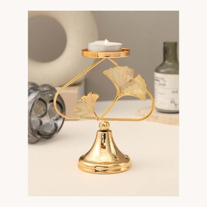 Artistic Gold Metal Bird Cage <b>Tealight</b> Candle <b>Holder</b> Stylish New Design <b>Tealight</b> <b>Holder</b> Customized Decorative - Product Image 2