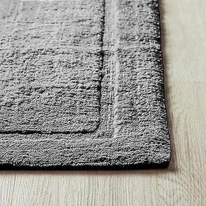 Tapis de bain personnalisés de haute qualité 100% coton tissé, super absorbants, fins, en peluche, séchage rapide, durables, pour le sol de la salle de bain - Product Image 2