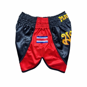 Venta al por mayor Muay Thai Shorts de alta calidad personalizado ecológico sublimado entrenamiento de artes marciales Muay Thai Shorts - Product Image 4