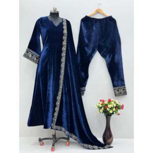 Vestido de fiesta de diseñador para mujer con Conjunto elegante Pent y Dupatta - Product Image 5