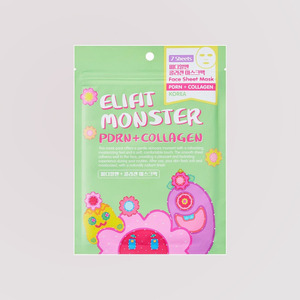 ผลิตภัณฑ์ของแท้จากร้านค้า DANCING WHALE Ellifit Wonderland Monster PDRN Collagen Mask Pack 7 แผ่น มาส์กหน้าแผ่น - Product Image 3