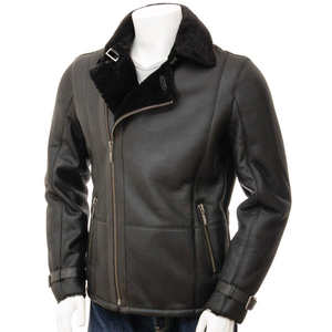 Chaqueta de Cuero para Hombre, Estilo Urbano, de Invierno, Personalizada, de Alta Calidad, Resistente al Viento, Impermeable y Transpirable, con Cierre Personalizado - Product Image 1