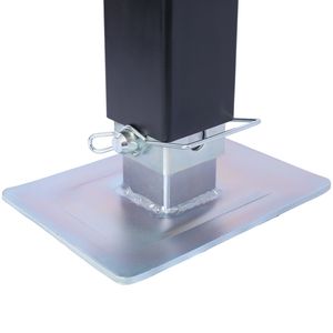8.000 libbre Martinetto a gamba dritta Top Wind per tubi quadri saldati - Prodotto per sollevamento auto - Product Image 5