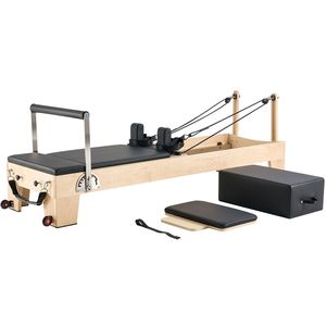 Machine de Pilates Reformer en bois à double résistance avec ressorts, équipement d'entraînement pour la maison et le studio - Product Image 1