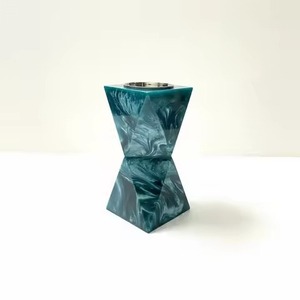 Gold Finished Epoxy Resin Sandalwood Modern Art Antique <b>Square</b> Shaped Mabkhara Customized Indian Incense Burner Top Selling - Product Image 3