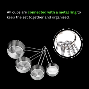 High Quality 8-Piece Eco-Friendly Stainless Steel Kitchen Measuring Spoons Combo Set with 15ml Capacity for Baking Tea & <b>Coffee</b> - Product Image 3