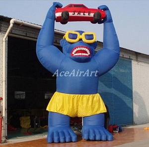 เต็นท์กอริลล่าเป่าลมได้สำหรับรถยนต์เต็นท์ทรงบอลลูนทำจากวัสดุอ็อกซ์ฟอร์ด20FT ได้กำหนดได้เองโมเดลโฆษณาสำหรับงานเลี้ยงขนาด6ม. - Product Image 2