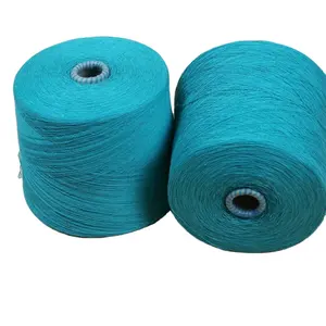 Fourniture directe d'usine Prix écologique Tissu Textile Matière première Fil de coton pour le tricotage et le tissage