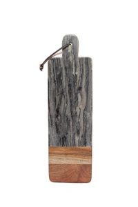 Planche à découper moderne en marbre pour cuisine urbaine, alliant utilité pratique et design élégant en pierre - Product Image 4